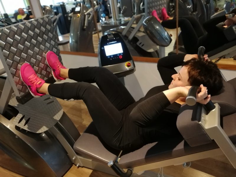 Beinpresse Probetraining vereinbaren